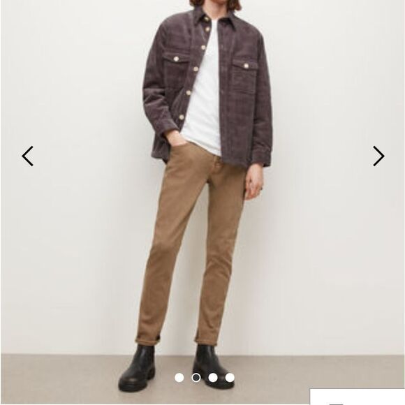 ALLSAINTS Damascus Slim Short Pants - Picture 1 of 8
